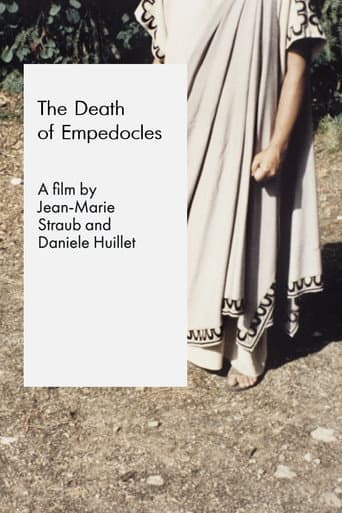 Poster for The Death of Empedocles
