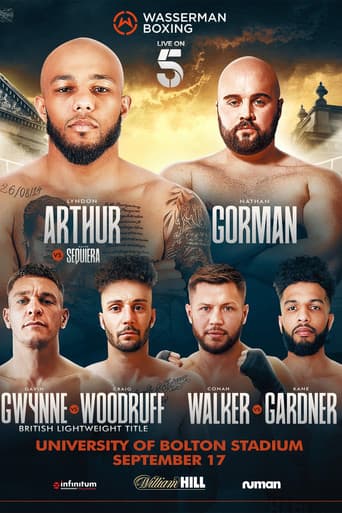 Poster for Lyndon Arthur vs. Walter Gabriel Sequeira
