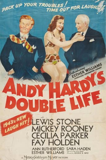 Poster for Andy Hardy's Double Life