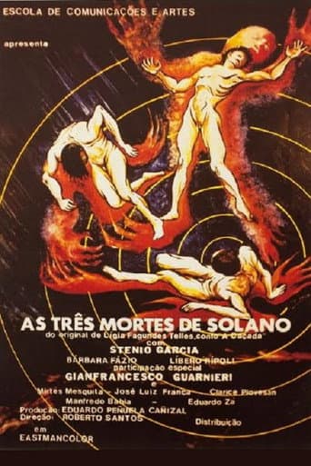 Poster for As Três Mortes de Solano