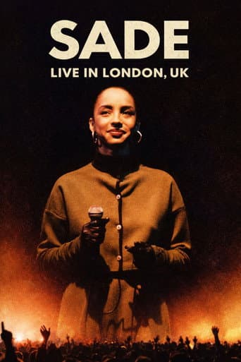 Poster for Sade: Live in London, UK