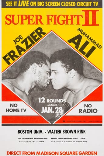 Poster for Muhammad Ali vs. Joe Frazier II