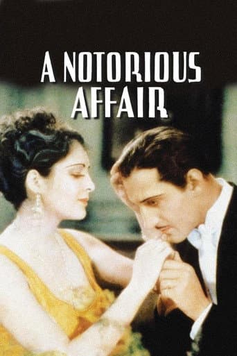 Poster for A Notorious Affair