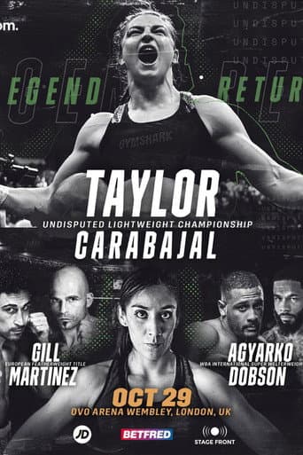 Poster for Katie Taylor vs. Karen Elizabeth Carabajal