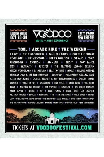 Poster for Arcade Fire 2016-10-31 Voodoo Music + Arts Experience, New Orleans