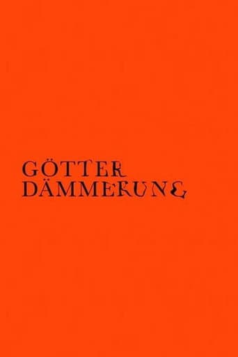Poster for Götterdämmerung