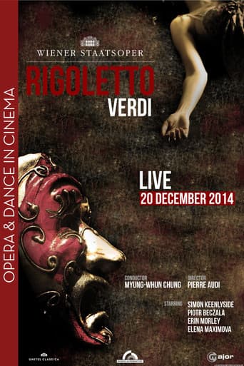 Poster for Rigoletto (Verdi) - Wiener Staatsoper