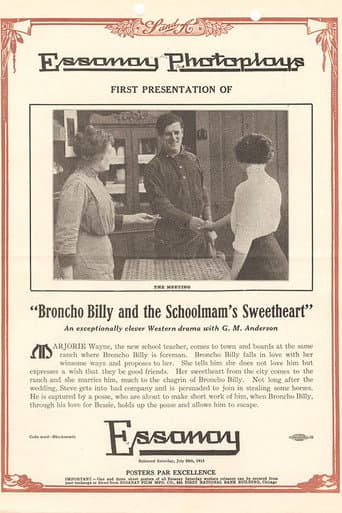 Poster for Broncho Billy and the Schoolmam's Sweetheart