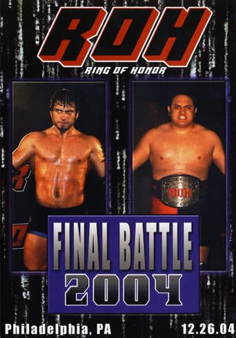 Poster for ROH Final Battle 2004