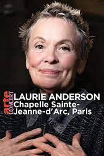 Poster for Laurie Anderson Saint Joan of Arc Basilica, Paris