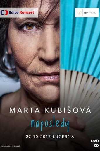 Poster for Marta Kubisova lastime