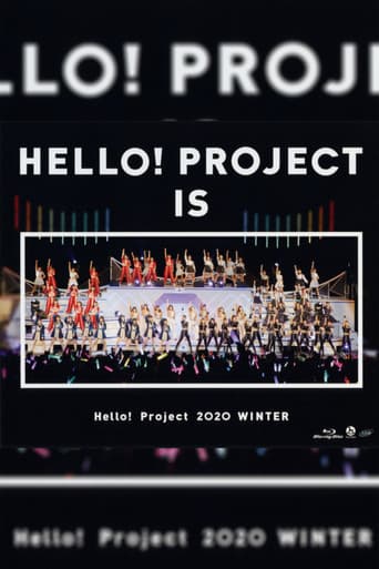 Poster for Hello! Project 2020 Winter ~HELLO! PROJECT IS [　　　　　]~