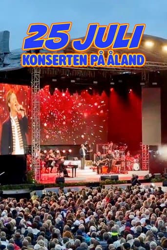 Poster for 25 juli-konserten på Åland 2026