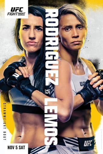Poster for UFC Fight Night 214: Rodriguez vs. Lemos