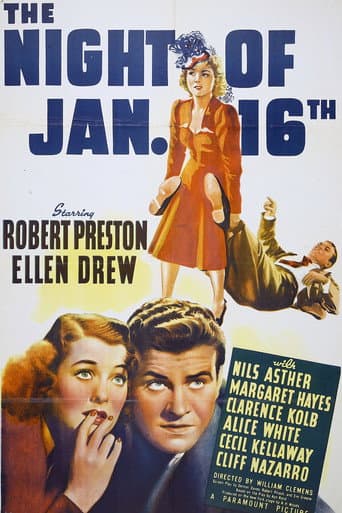 Poster for The Night of January 16th