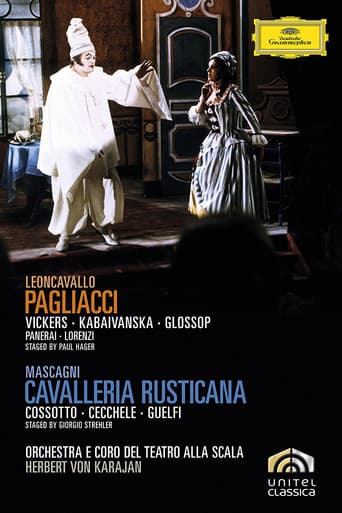 Poster for Cavalleria rusticana / Pagliacci