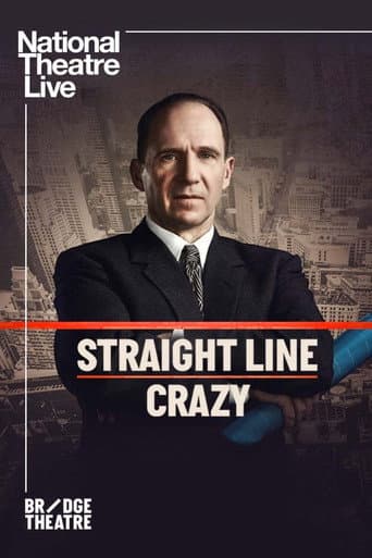 Poster for National Theatre Live: Straight Line Crazy
