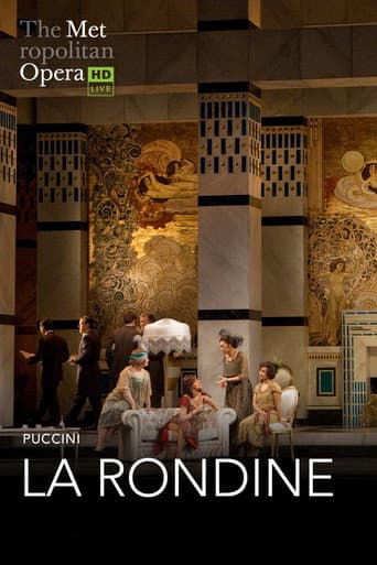 Poster for The Metropolitan Opera: La Rondine