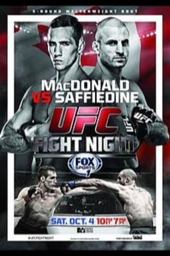 Poster for UFC Fight Night 54: MacDonald vs. Saffiedine