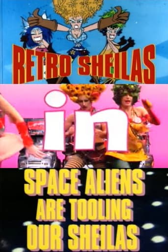 Poster for Retro Sheilas in Space Aliens are Tooling our Sheilas