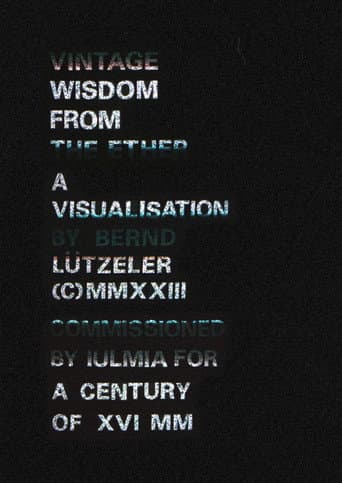 Poster for Vintage Wisdom from the Ether