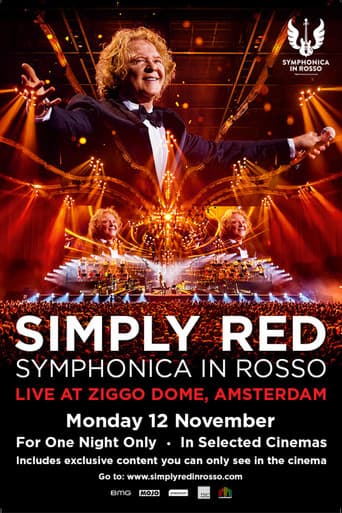 Poster for Simply Red - Symphonica In Rosso - Live At Ziggo Dome, Amsterdam