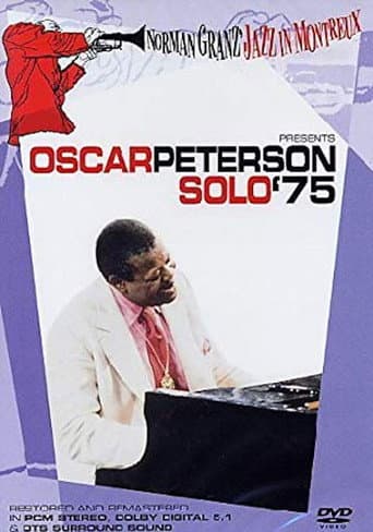 Poster for Norman Granz' Jazz in Montreaux presents Oscar Peterson Solo '75