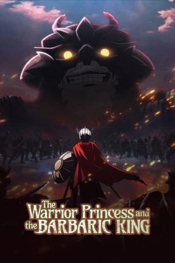 Poster for The Warrior Princess and the Barbaric King
