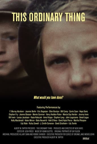 Poster for This Ordinary Thing
