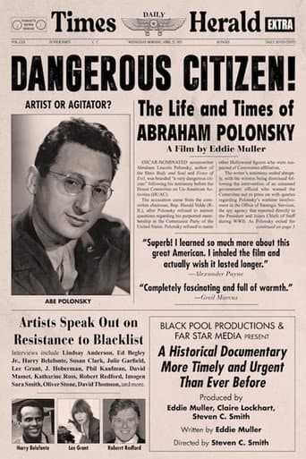 Poster for Dangerous Citizen: The Life and Times of Abraham Polonsky