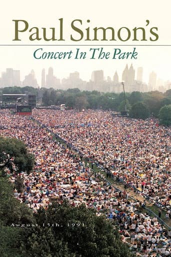 Poster for Paul Simon's Concert in the Park