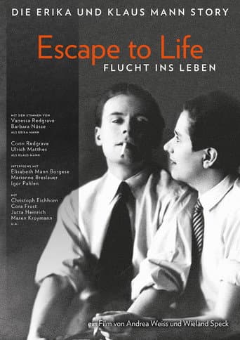 Poster for Escape to Life: The Erika and Klaus Mann Story