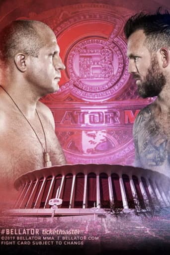 Poster for Bellator 214: Fedor vs. Bader