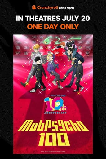 Poster for Crunchyroll Anime Nights - Mob Psycho 100
