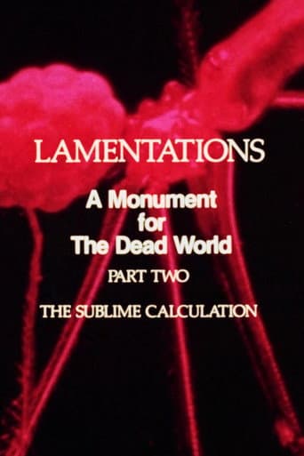 Poster for Lamentations: A Monument to the Dead World, Part 2: The Sublime Calculation