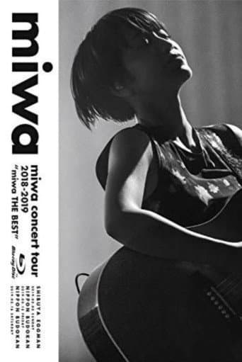 Poster for miwa concert tour 2018-2019 "miwa THE BEST"