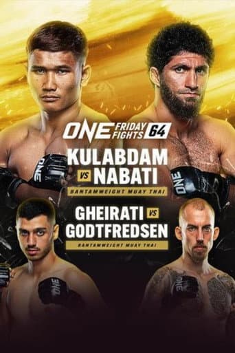 Poster for ONE Friday Fights 64: Gheirati vs. Godtfredsen