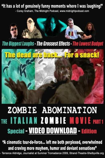Poster for Zombie Abomination: The Italian Zombie Movie - Part 1