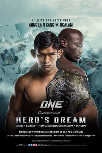 Poster for ONE Championship 60: Hero's Dream