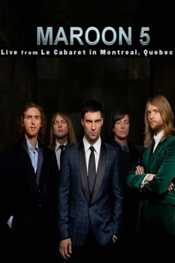 Poster for Maroon 5: Live From Le Cabaret De Montreal