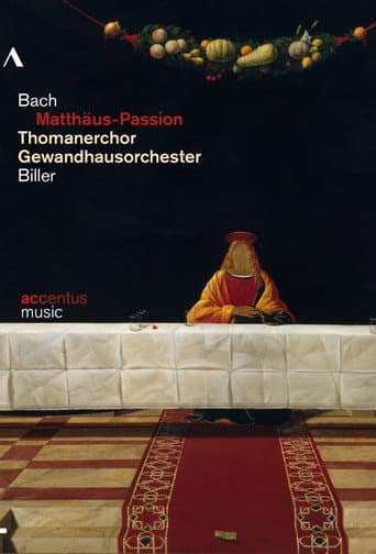 Poster for JS Bach: St Matthew Passion