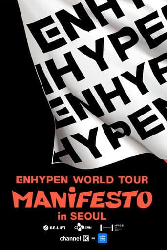 Poster for ENHYPEN MANIFESTO in SEOUL