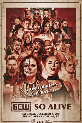 Poster for GCW So Alive