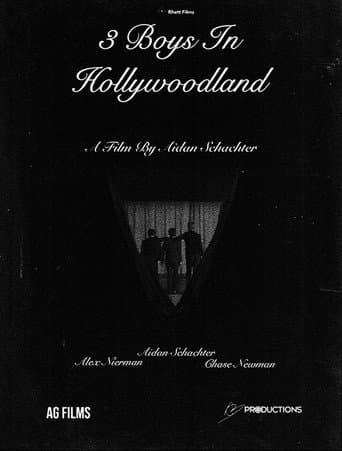 Poster for 3 Boys In Hollywoodland