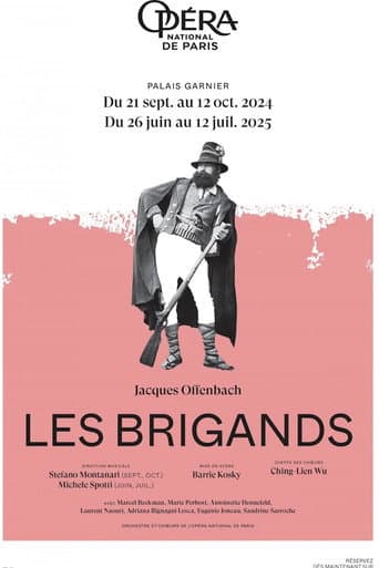Poster for Les Brigands - Offenbach | Opéra de Paris