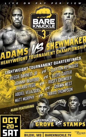 Poster for Bare Knuckle Fighting Championship 3