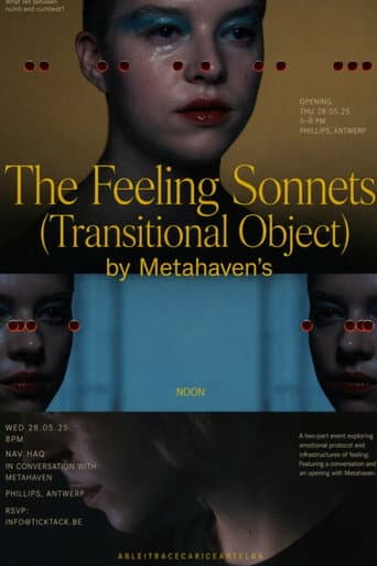 Poster for The Feeling Sonnets (Transitional Object)