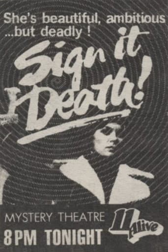 Poster for Sign It Death