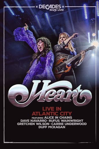 Poster for Heart: Live in Atlantic City