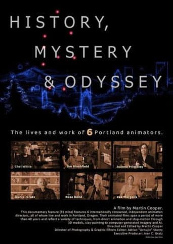 Poster for History, Mystery & Odyssey: Six Portland Animators